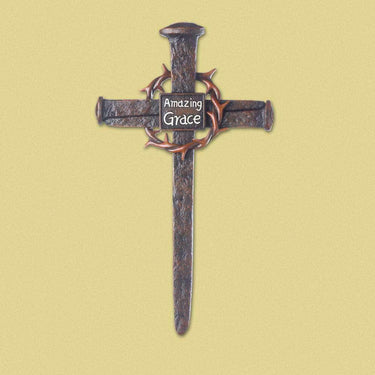 Crown Of Thorns Nail Cross - The Fox Decor